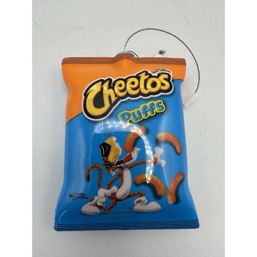 Cheetos‎ Puffs Collectible Snack Bag Ornament Novelty Decoupage Decoration